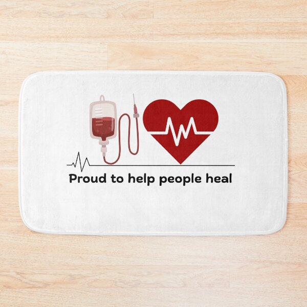 Item preview, Blood Donation Medical Professionals Save Lives Art blood color medical students  designed and sold by Art IN Pack.
