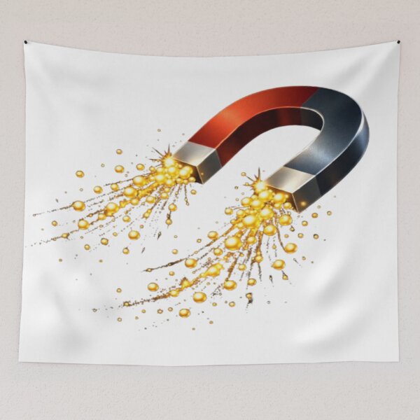 Item preview, Magnetic Energy – Golden Attraction Design designed and sold by Cristhian Almanza.