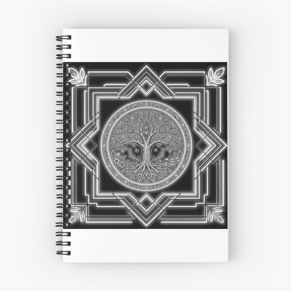 Item preview, Mystic Owl Tree of Life Silver designed and sold by DervoTeck2767.