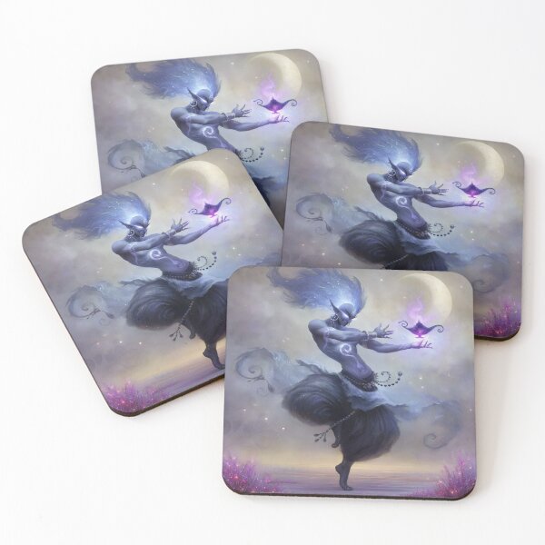 Item preview, Moonlit Keeper of Wishes designed and sold by bloorose.