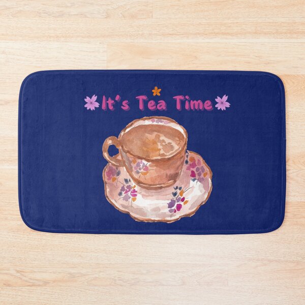 Item preview, It's Tea Time Cozy & Classic Cup of Tea Art designed and sold by Inkworksbyshery.