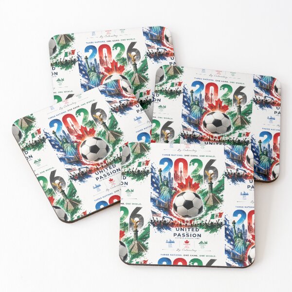 Item preview, United by Passion 2026 | International Football Art. By COLORALMY designed and sold by Coloralmy.