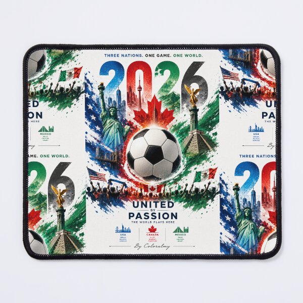 Item preview, United by Passion 2026 | International Football Art. By COLORALMY designed and sold by Coloralmy.