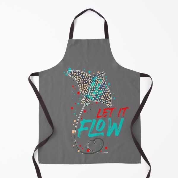 Item preview, Let It Flow | Manta Ray Ocean Art Illustration designed and sold by ArtdeGwo.