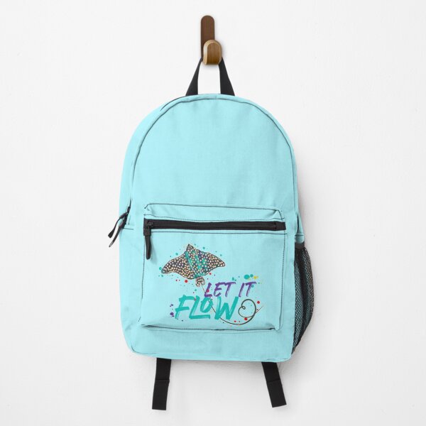 Item preview, Let It Flow | Manta Ray Ocean Art Illustration designed and sold by ArtdeGwo.