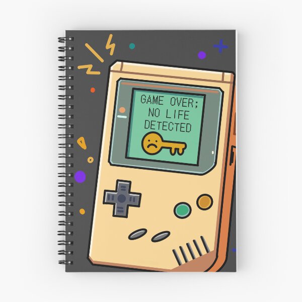 Item preview, Gameboy retro game over no life  designed and sold by thesalynn.