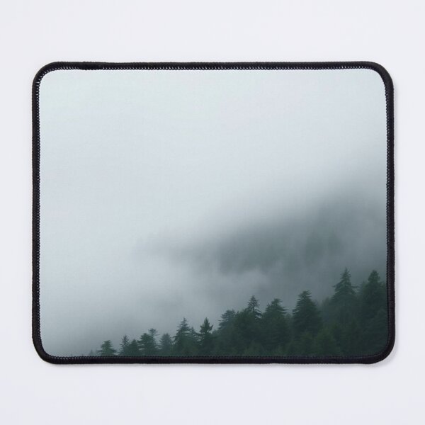 Item preview, Misty Foggy Forest Pines | Atmospheric Mountain Landscape designed and sold by EllDAV777.