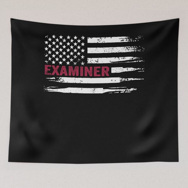 Item preview, Examiner Flag Pride designed and sold by SiarheiYur.