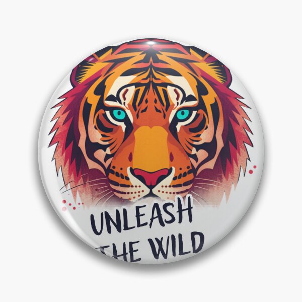 Item preview, Unleash the Wild Tiger Graphic  designed and sold by idolfrd.