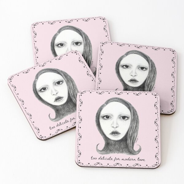 Item preview, Too Delicate for Modern Love designed and sold by Chilli_Paints.