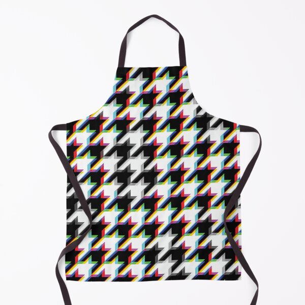 Item preview, rgb glitch houndstooth pattern designed and sold by frauenbrauen.