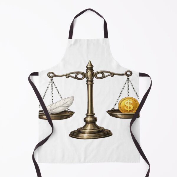 Item preview, Balance of Values – Feather and Coin Design designed and sold by Cristhian Almanza.