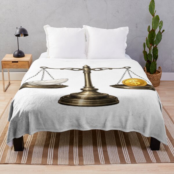 Item preview, Balance of Values – Feather and Coin Design designed and sold by Cristhian Almanza.