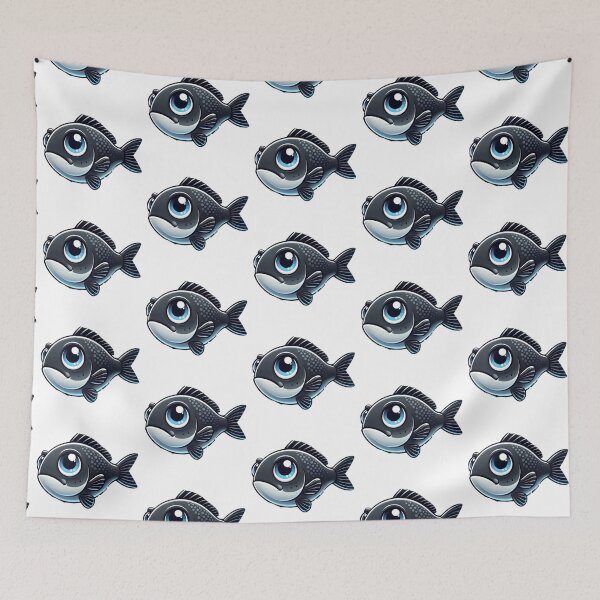 Item preview, Adorable Black Sea Bass designed and sold by Sillytoe.