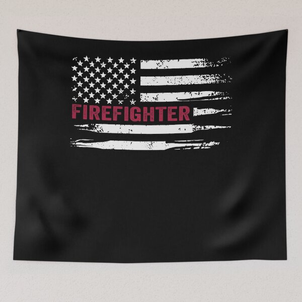 Item preview, Firefighter Flag Pride designed and sold by SiarheiYur.