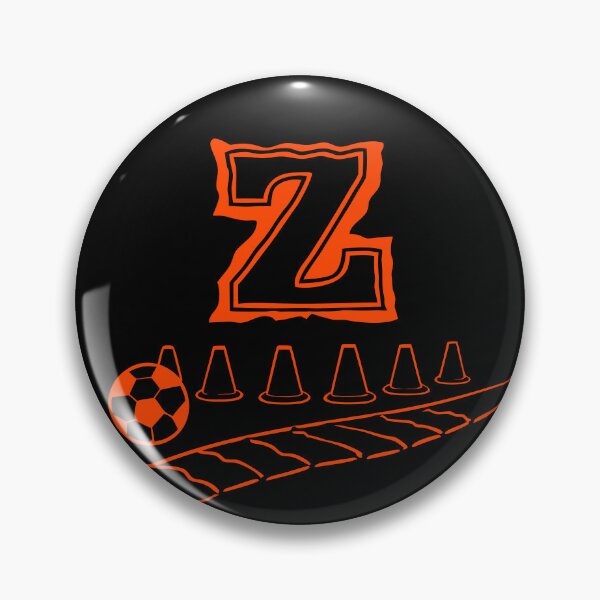 Item preview, Zig Zag Dribble Football Monogram Z Skill designed and sold by xmoudx.