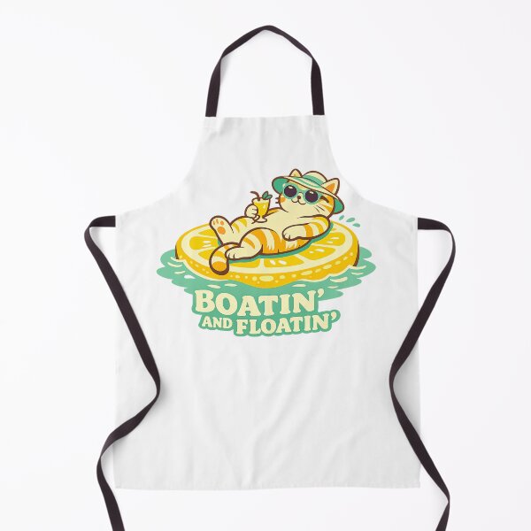 Item preview, Boatin And Floatin - Cat and Lemon designed and sold by LuveraxArt.