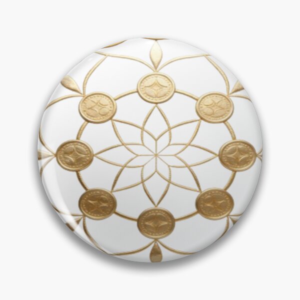 Item preview, Coin Mandala – Prosperity Geometry Design designed and sold by Cristhian Almanza.