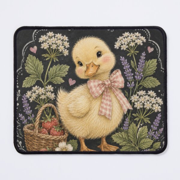 Item preview, Ashitaba Farmhouse Duckling with Strawberry Garden designed and sold by scicilysimonee.