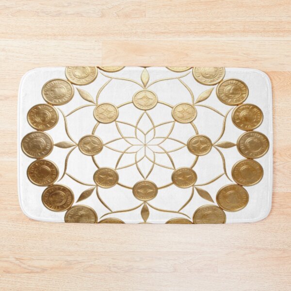 Item preview, Coin Mandala – Prosperity Geometry Design designed and sold by Cristhian Almanza.