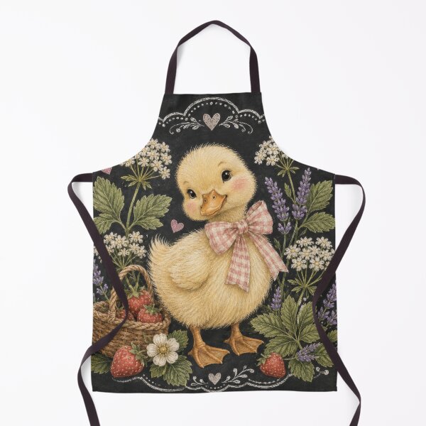 Item preview, Ashitaba Farmhouse Duckling with Strawberry Garden designed and sold by scicilysimonee.