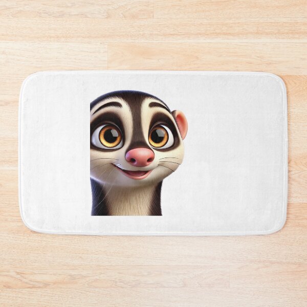 Item preview, Adorable Black-Footed Ferret designed and sold by Sillytoe.