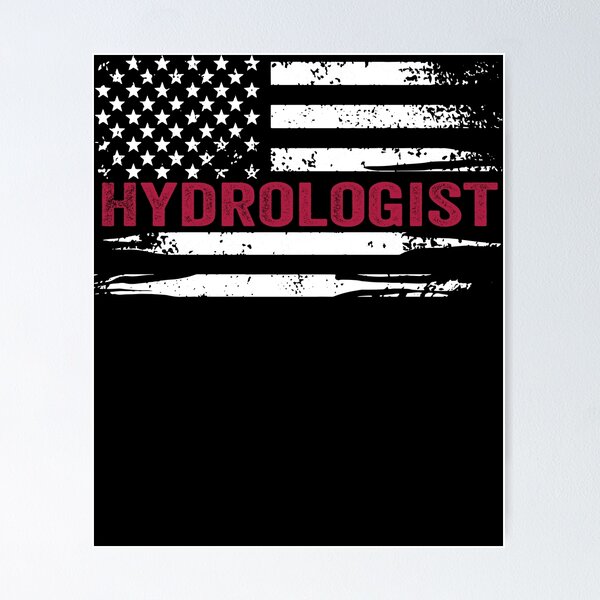 Item preview, Hydrologist Flag Pride designed and sold by SiarheiYur.
