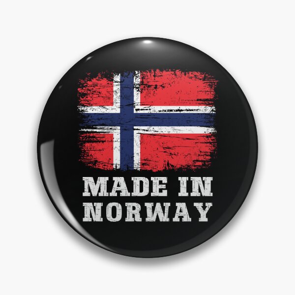Item preview, Made In Norway – Distressed Vintage Norway Flag – Norwegian Pride Heritage Design designed and sold by Dmetalx Art Apparel.