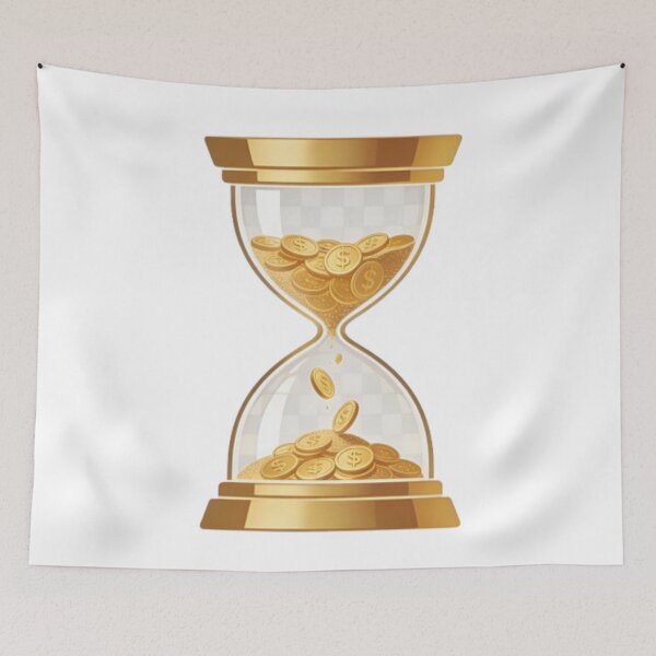 Item preview, Hourglass of Wealth – Time is Money Design designed and sold by Cristhian Almanza.