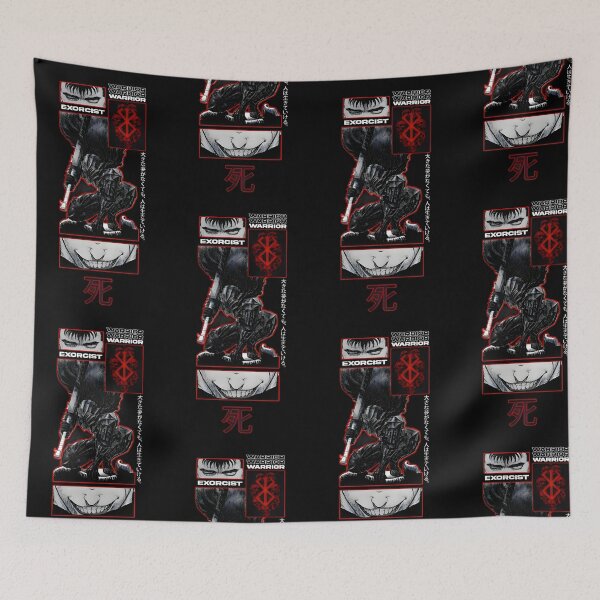 Item preview, The Berserker Exorcist Techwear - Guts Manga Panel Multi Graphic designed and sold by Teenkai.