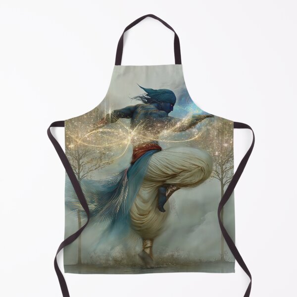 Item preview, Ember‑Blue Dancer of the Twin Trees designed and sold by bloorose.