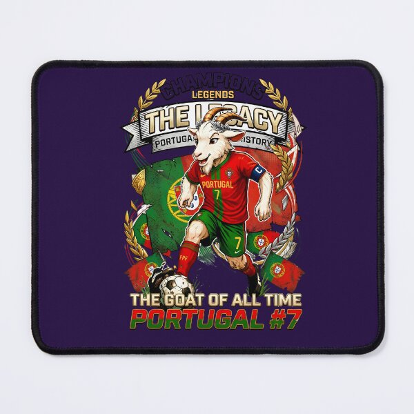 Item preview, Ronaldo GOAT Greatest Of All Time Portugal football. designed and sold by digitalbob60.