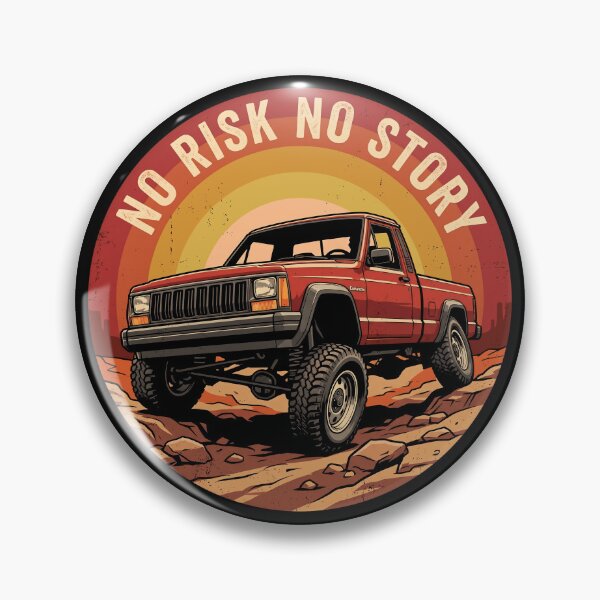 Item preview, No Risk No Story Red Comanche MJ Off-Road 4x4 Truck designed and sold by Off-Road-Zone.