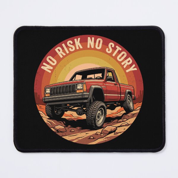 Item preview, No Risk No Story Red Comanche MJ Off-Road 4x4 Truck designed and sold by Off-Road-Zone.