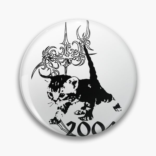 Item preview, Cyber cat art 2004 designed and sold by Tribalgothss.