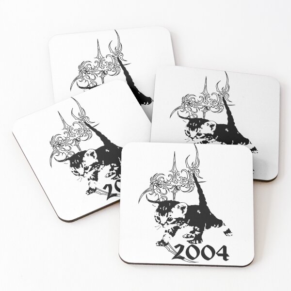 Item preview, Cyber cat art 2004 designed and sold by Tribalgothss.