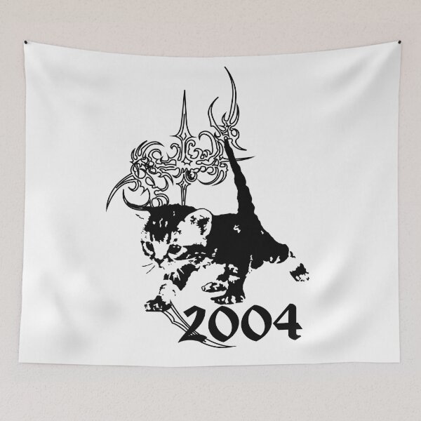 Item preview, Cyber cat art 2004 designed and sold by Tribalgothss.