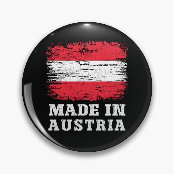 Item preview, Made In Austria – Distressed Vintage Austria Flag – Austrian Pride Heritage Gift designed and sold by Dmetalx Art Apparel.