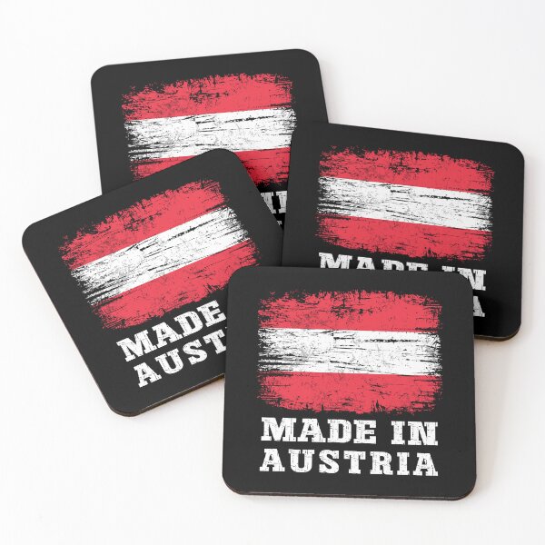 Item preview, Made In Austria – Distressed Vintage Austria Flag – Austrian Pride Heritage Gift designed and sold by Dmetalx Art Apparel.