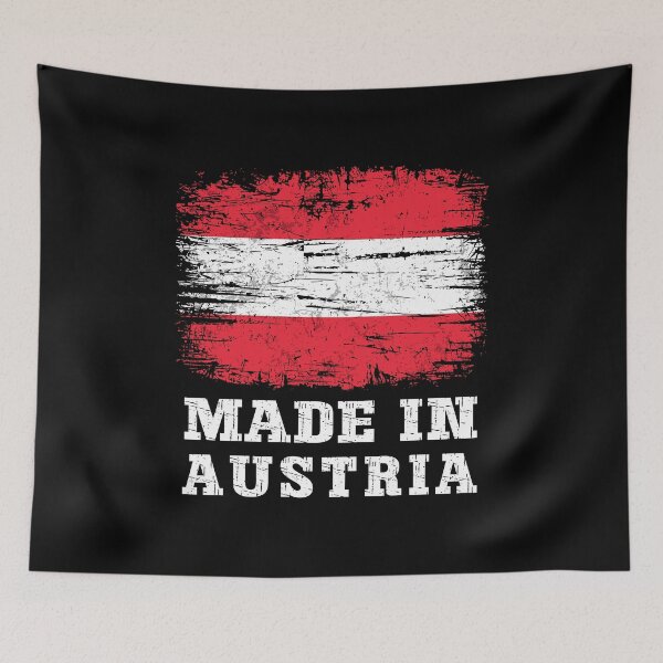 Item preview, Made In Austria – Distressed Vintage Austria Flag – Austrian Pride Heritage Gift designed and sold by Dmetalx Art Apparel.