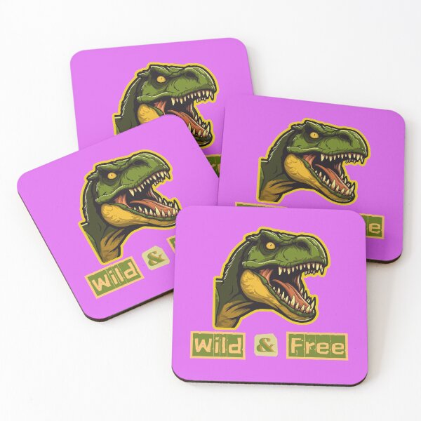 Item preview, Wild & Free Bold Dinosaur Adventure Art designed and sold by Inkworksbyshery.