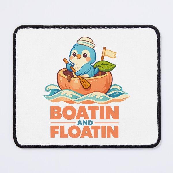 Item preview, Boatin And Floatin - Bird and Peach  designed and sold by LuveraxArt.