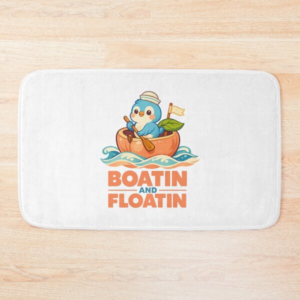 Item preview, Boatin And Floatin - Bird and Peach  designed and sold by LuveraxArt.