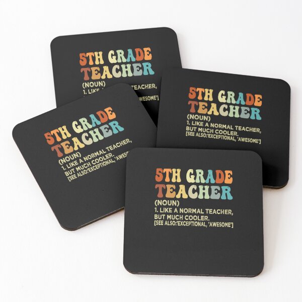 Item preview, 5th Grade Teacher Definition designed and sold by SiarheiYur.
