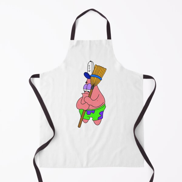 Item preview, sponge bob, patrick star broom designed and sold by DibujandoPorfa.