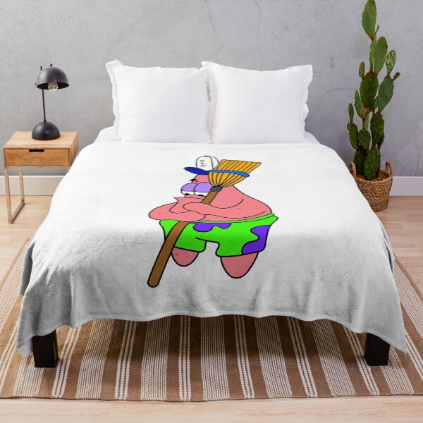 Item preview, sponge bob, Patrick Star escoba designed and sold by DibujandoPorfa.