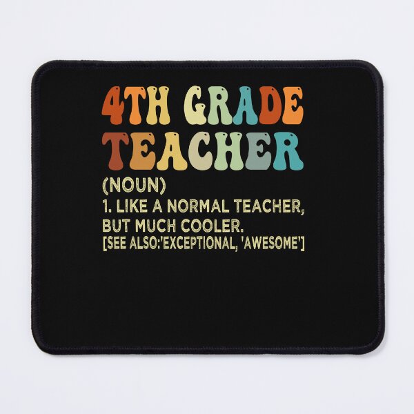 Item preview, 4th Grade Teacher Definition designed and sold by SiarheiYur.