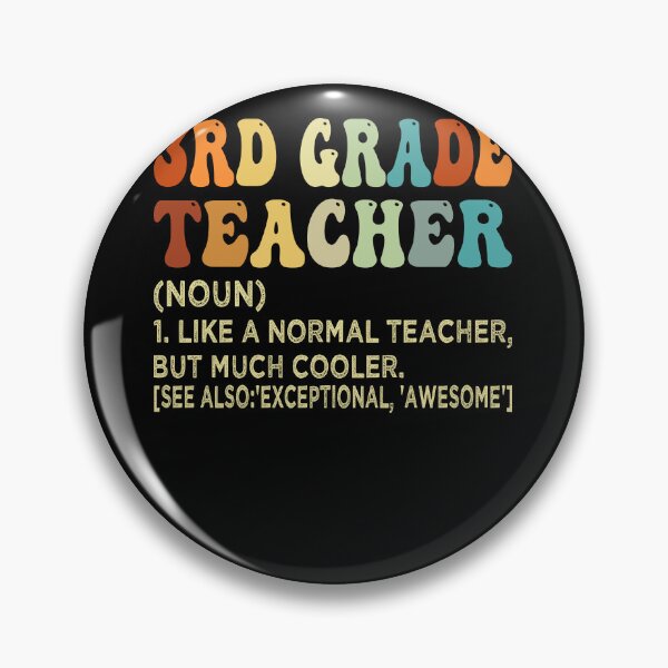 Item preview, 3rd Grade Teacher Definition designed and sold by SiarheiYur.