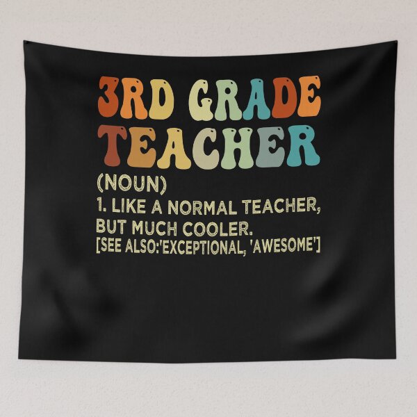 Item preview, 3rd Grade Teacher Definition designed and sold by SiarheiYur.