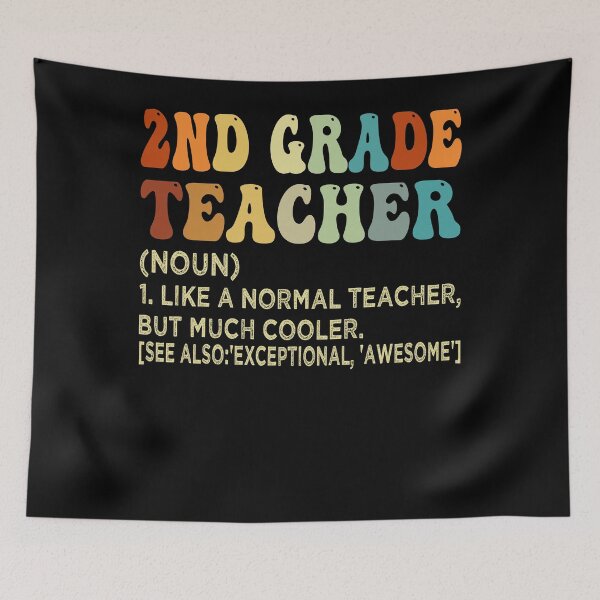 Item preview, 2nd Grade Teacher Definition designed and sold by SiarheiYur.